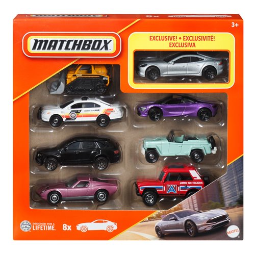 Matchbox 1:64 Scale 2025 Wave 5 Die-Cast Vehicle 8-Pack Case of 6