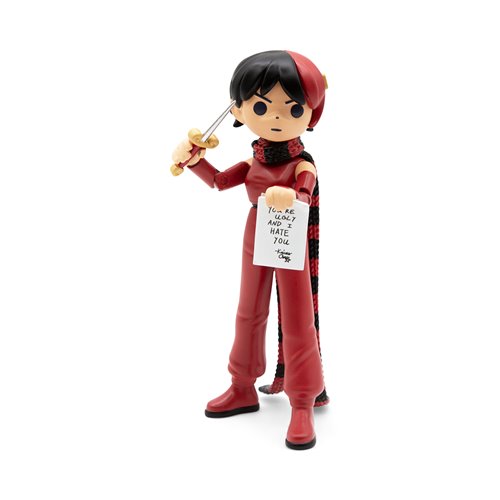 Scott Pilgrim Knives Chau Action Figure - Oops All Red Variant