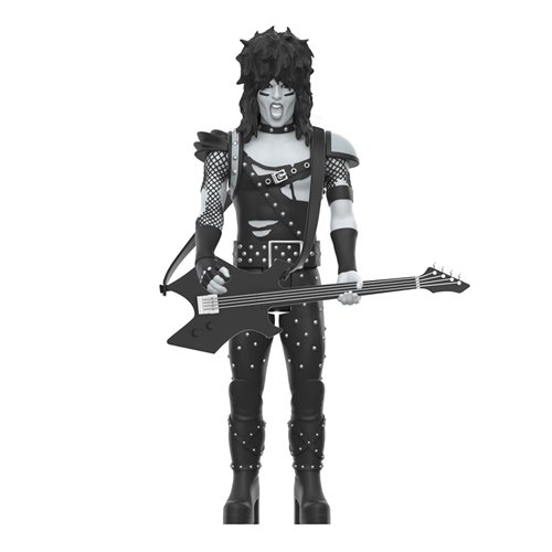 Motley Crue Nikki Sixx Black and White Shout at the Devil 3 3/4-Inch ReAction Figure
