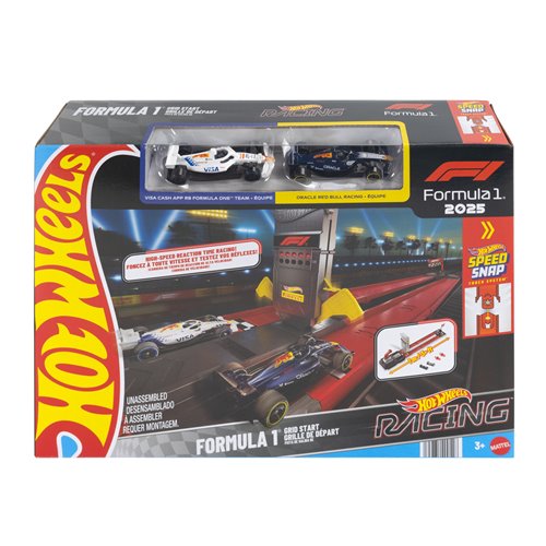 Hot Wheels Racing Formula 1 Grid Start Playset