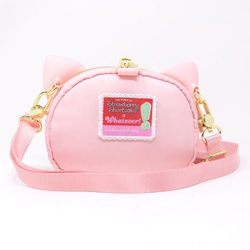 Strawberry Shortcake Custard Plush Coin Bag with Strap