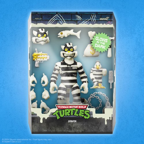 Teenage Mutant Ninja Turtles Ultimates Scratch (Glow-in-the-Dark) 7-Inch Action Figure