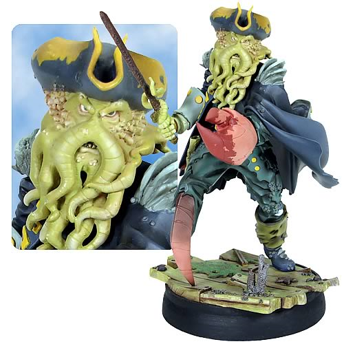 Pirates of the Caribbean Animated Davy Jones Maquette, NM