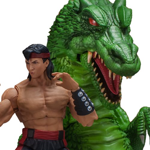 Mortal Kombat Liu Kang and Dragon 1:12 Scale Action Figure