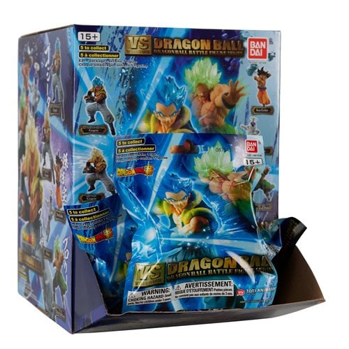 Dragon Ball Super Gashapon Posed Blind Mini-Figure Display Box of 24