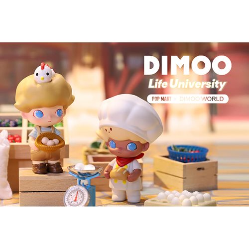 Dimoo Life University Series Blind Box Vinyl Figure Case