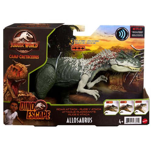 Jurassic World Roar Attack Allosaurus Figure