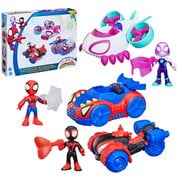 Spider-Man Spidey and his Amazing Friends Action Figure and Toy Vehicle 3-Pack
