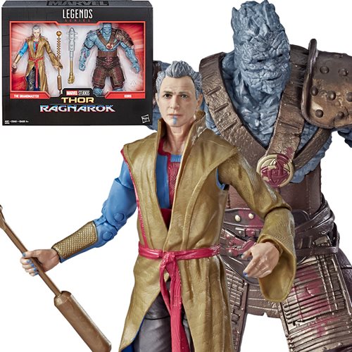 Marvel Legends 80th Anniversary Grandmaster and Korg 6-Inch Action Figures, Not Mint