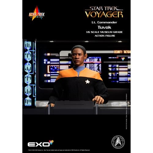 Star Trek: Voyager Lt. Commander Tuvok 1:6 Scale Action Figure