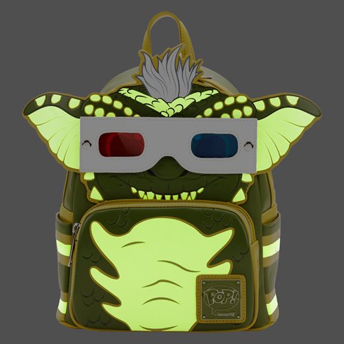 Gremlins Pop! by Loungefly Green Gremilin Cosplay Glow-in-the-Dark Mini-Backpack