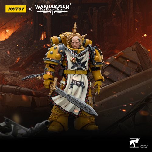 Joy Toy Warhammer 40,000 Imperial Fists Sigismund First Captain 1:18 Scale Action Figure