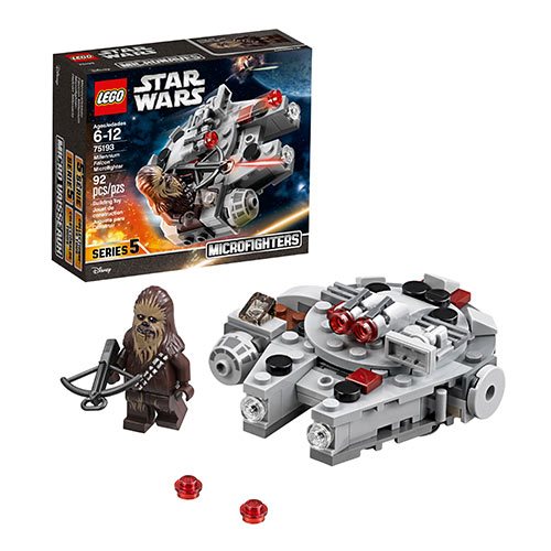 Fantastiske Sund og rask byld LEGO Star Wars 75193 Millennium Falcon Microfighter