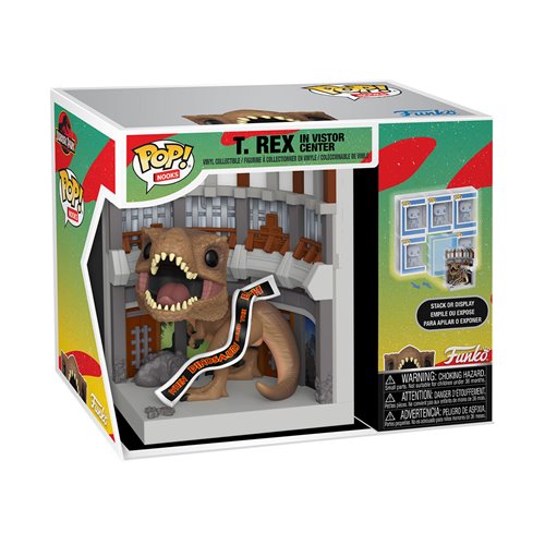 Jurassic Park T. Rex in Visitor Center Funko Pop! Nook Figure