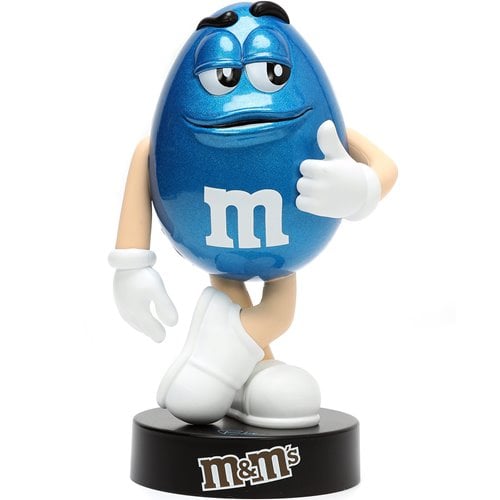 M&M's Blue 4-Inch Metals Die-Cast Metal Figure
