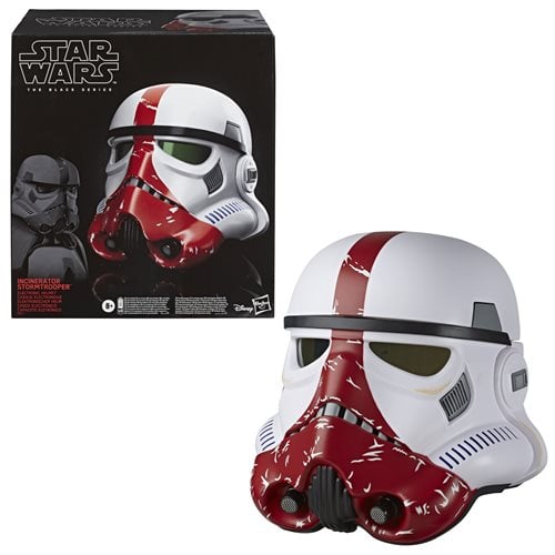 Star Wars Black Series Mandalorian Incinerator Stormtrooper Helmet New in Stock 