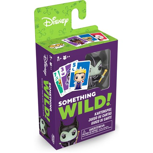 Villains Something Wild Pop! Card Game - Deutsch / Espanol / Italiano Edition