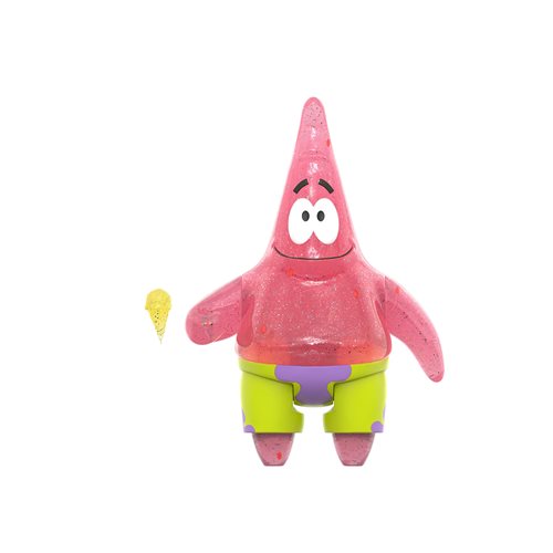 SpongeBob SquarePants and Patrick Star (Glitter) 3 3/4-Inch ReAction Figure 2-Pack - SDCC Exclusive