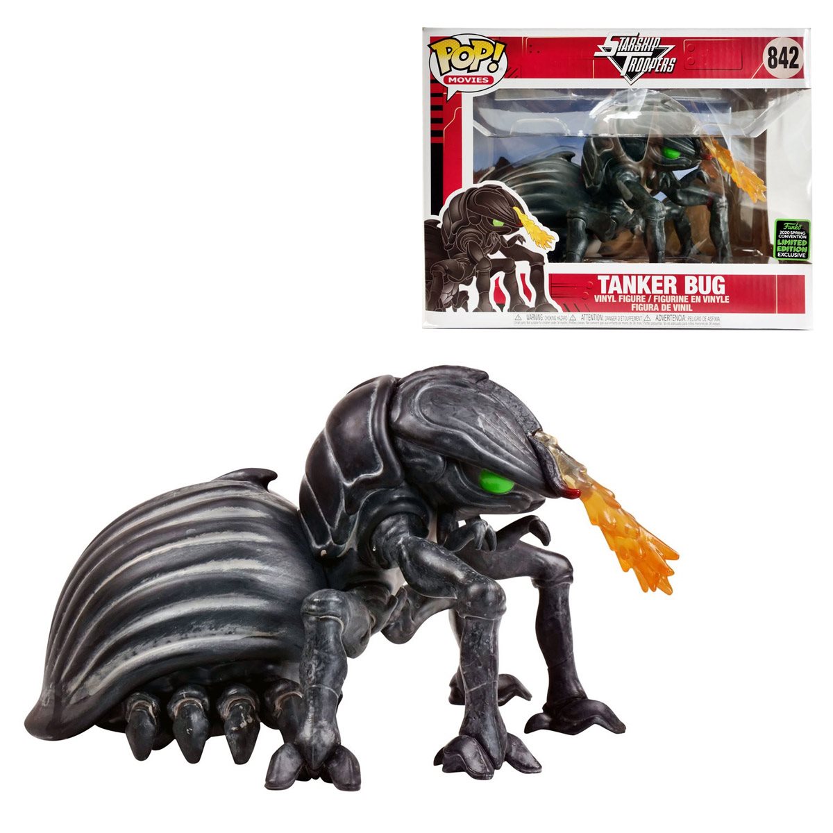 Movies: Starship Troopers 6 inch for sale online Emerald City Comic Con Exclusive Vinyl Figure Tanker Bug Funko Pop
