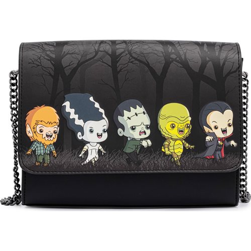 Universal Monsters Chibi Chain Strap Crossbody Purse