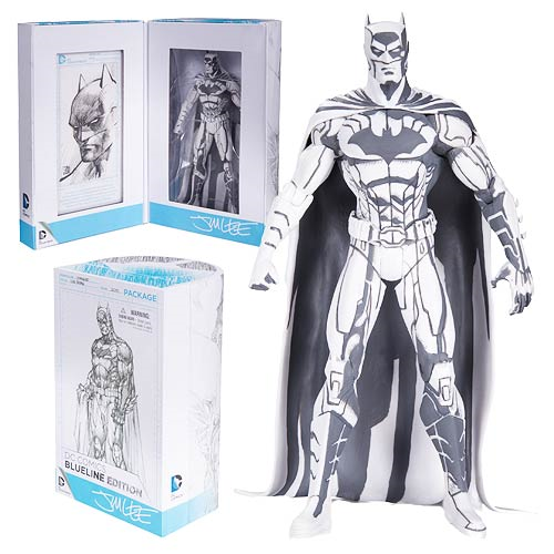 DC Comics Diamond Exclusive SDCC 2015 Jim Lee 6" BATMAN Blueline Sketch Figure 