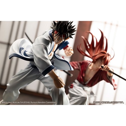 Rurouni Kenshin Sanosuke Sagara ARTFX J 1:8 Scale Statue