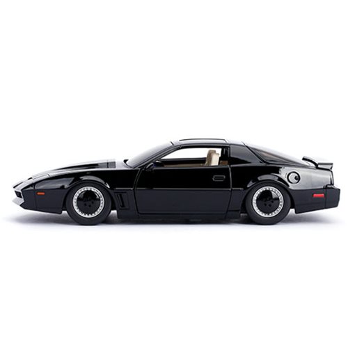 Hollywood Rides Knight Rider KITT 1982 Pontiac Trans Am 1:24 Scale Die-Cast Metal Vehicle with Light