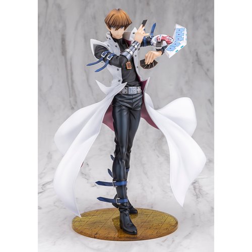 Yu-Gi-Oh! Duel Monsters Seto Kaiba Passionate Duelists ArtFX J 1:7 Scale Statue