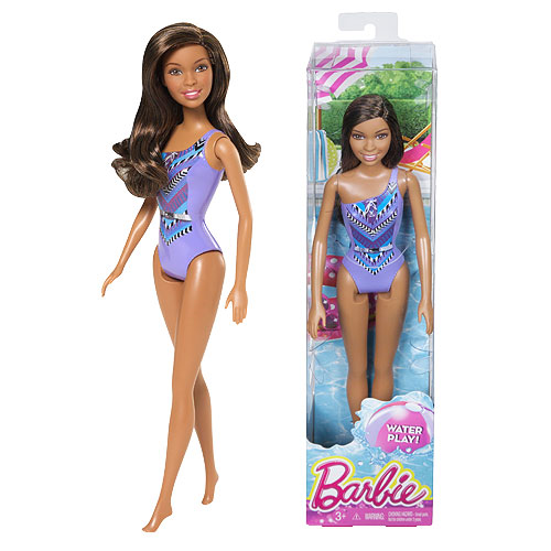 NEW 2015 Barbie Life in the Dreamhouse Nikki Doll Beach Fashion Swimsuit Swim 