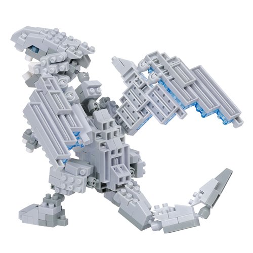 Yu-Gi-Oh! Duel Monsters Blue-Eyes White Dragon Nanoblock Character Collection Series Constructible F
