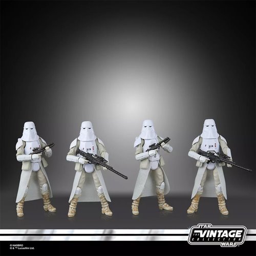 Star Wars The Vintage Collection Snowtrooper 3 3/4-Inch Action Figures 4-Pack
