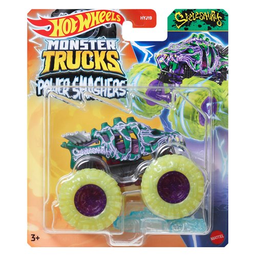 Hot Wheels Monster Trucks Power Smashers 2024 Mix 1 Vehicle Case of 6