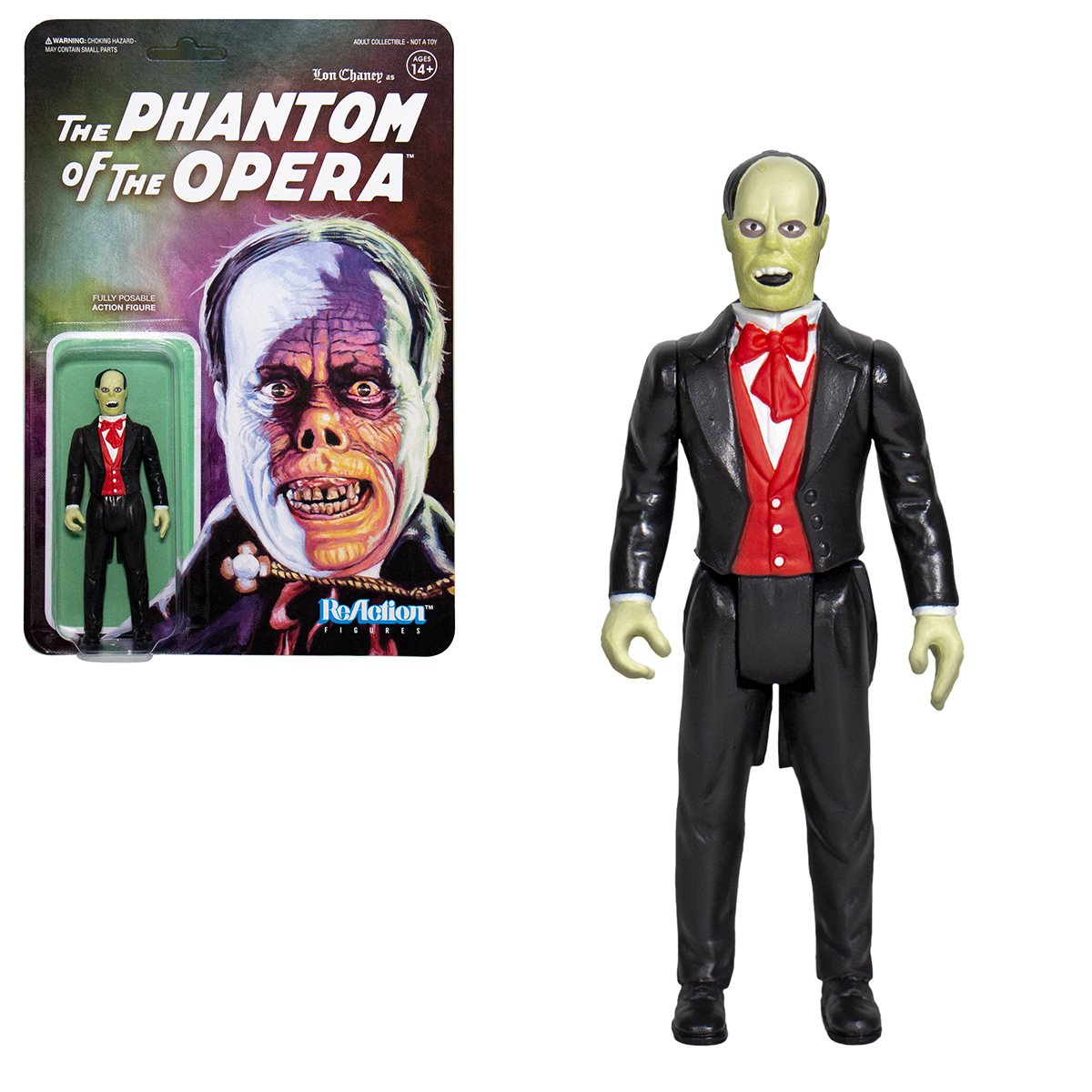Universal Monsters The Phantom Of The Opera Inch Reaction Figure Ubicaciondepersonas Cdmx