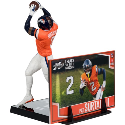 NFL SportsPicks Denver Broncos Patrick Surtain II 7-Inch Posed Figure