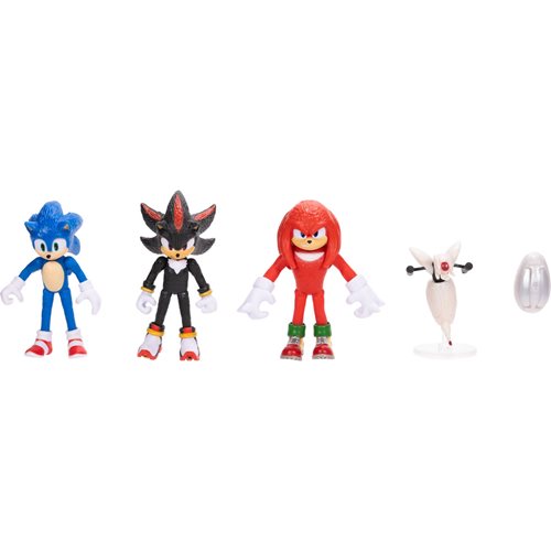 Sonic 3 Movie 2 1/2-Inch Wave 1 Mini-Figure 5-Pack