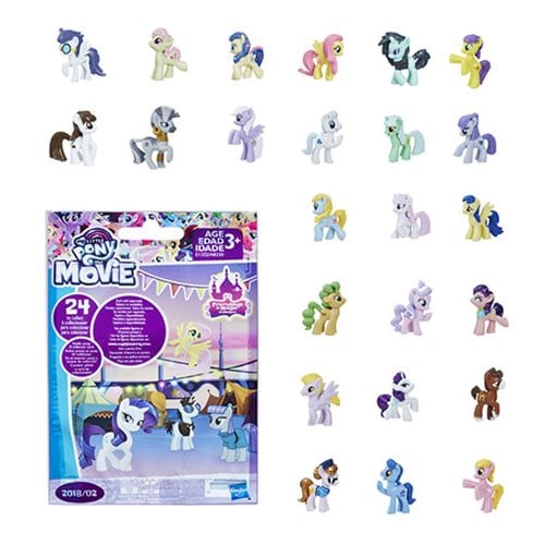 Case of 24 My Little Pony Movie Blind Bag Figures Wave 24