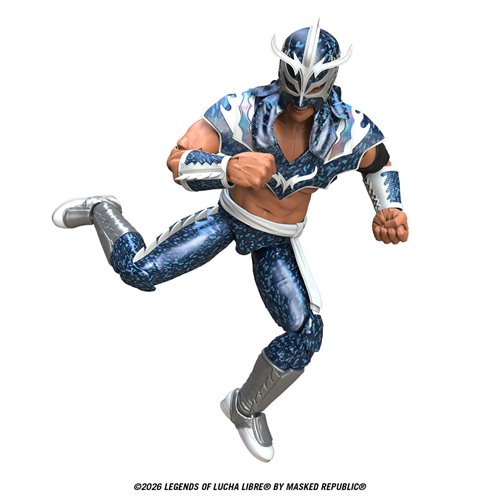 Legends of Lucha Libre Ultimo Dragon Holographic Deco 6-Inch Action Figure