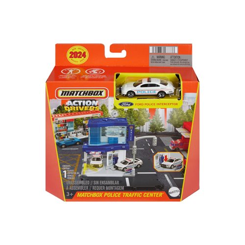 Matchbox Action Drivers Police Traffic Center Playset