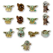 Star Wars Mandalorian and Grogu Mystery Minis Series Enamel Pin Display of 10