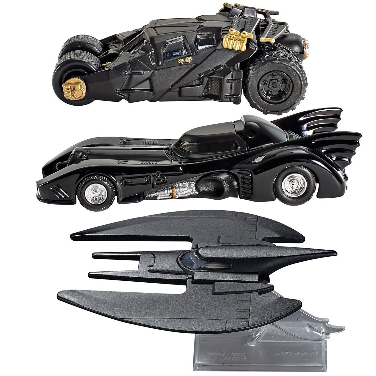Hot Wheels Batman Theme DC Comics Series Diecast Model Set - 5