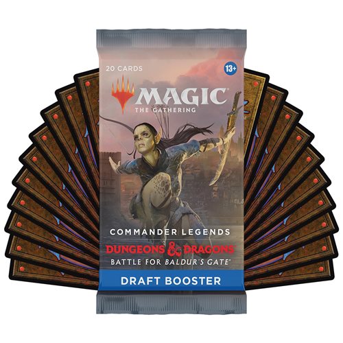 Magic: The Gathering Commander Legends: Battle for Baldur's Gate Draft Booster Display Case of 24