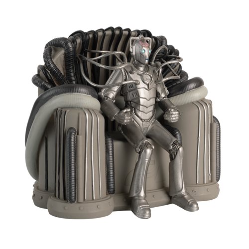 Doctor Who Cyber-Controller on Throne Age of Steel Figurine