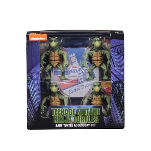 Teenage Mutant Ninja Turtles Movie 1990 Baby Turtles 1:4 Scale Action Figure 4-Pack