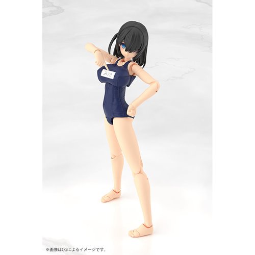 Frame Arms Girl Mizuki School Swimsuits Version Model Kits