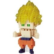 Dragon Ball Z Super Saiyan Son Goku Nanoblock Constructible Figure