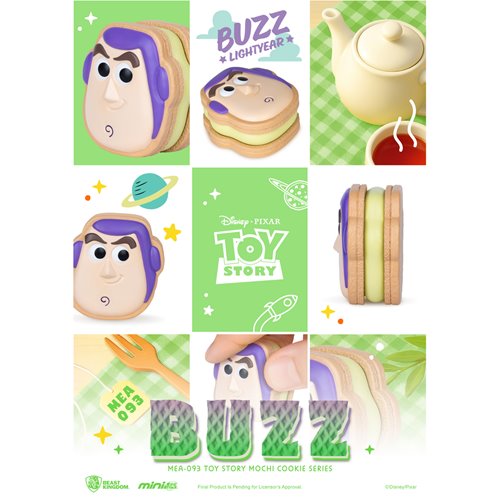 Toy Story MEA-093 Mochi Cookie Series Blind Box Mini-Figure Case of 6
