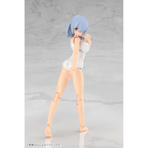 Frame Arms Girl Mizuki (School Swimsuits White Version) Model Kit