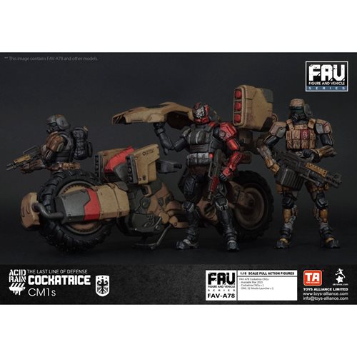 Acid Rain Cockatrice CM1s 1:18 Scale Vehicle
