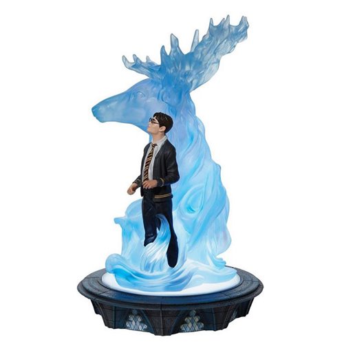Wizarding World of Harry Potter Harry and Light Up Patronus Statue