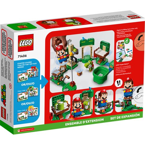 LEGO 71406 Super Mario Yoshi's Gift House Expansion Set